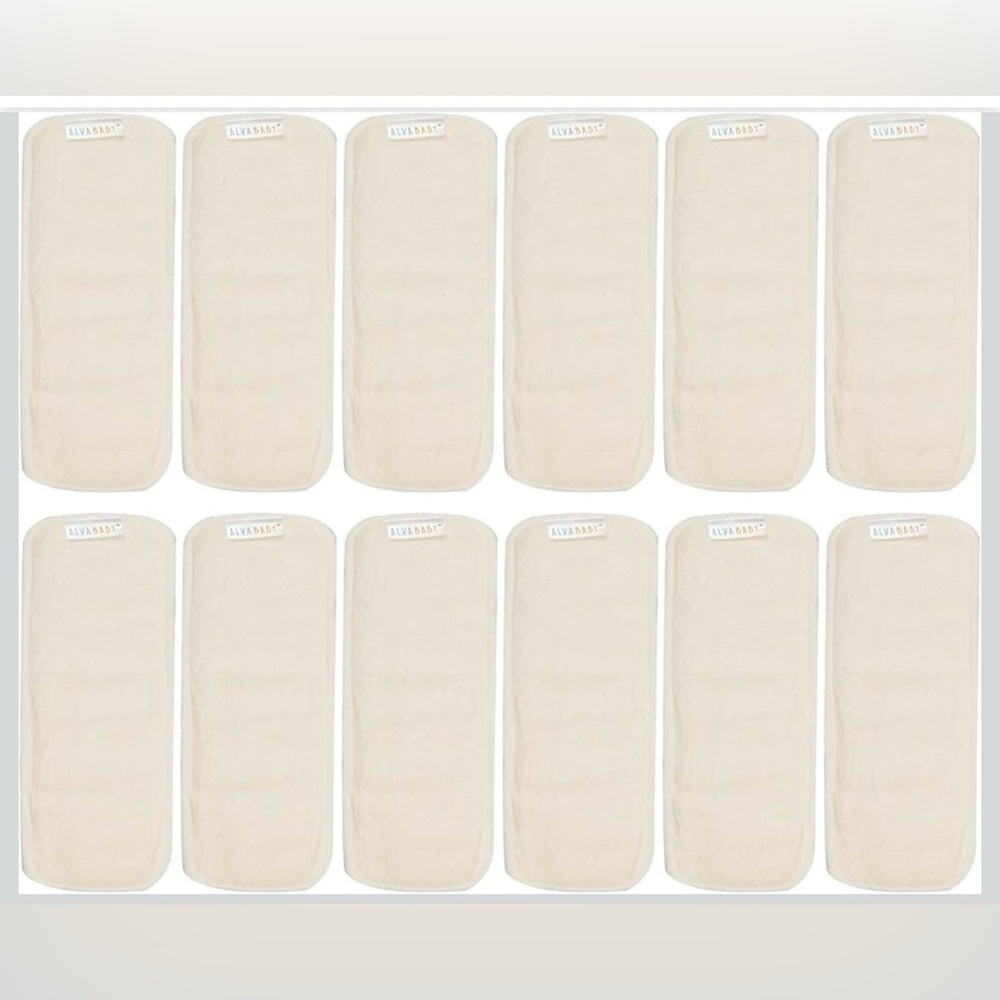 Alva Baby Newborn Bamboo+Microfiber Inserts